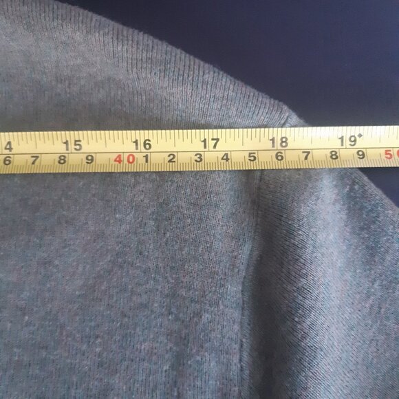 Polo Ralph Lauren SZ M Pima Cotton Sage Green Men's V-Neck Sweater | Blue Label - Picture 5 of 9